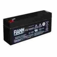 Baterie - Fiamm FG10381 (6V/3,8Ah - Faston 187), životnost 5let Baterie - Fiamm FG10381 (6V/3,8Ah - Faston 187), životnost 5let