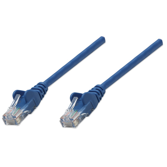 Intellinet Patch kábel Cat6 UTP 7,5m modrý, cca