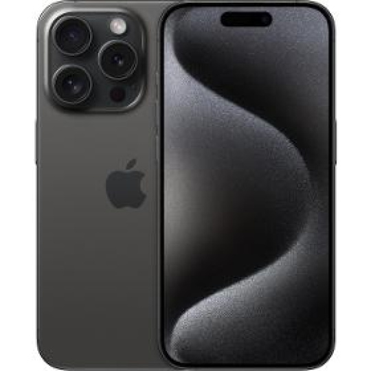 Mobilný telefón iPhone 15 Pro 256GB Black Titanium APPLE