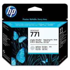 HP 771 Black photografic + Light Grey DJ Printhead, CE020A