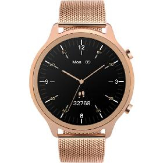 Smart hodinky Smartwatch Veronica gold steel GARETT