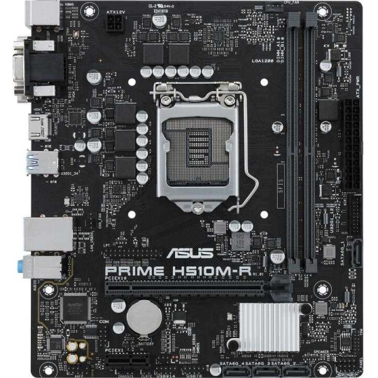 ASUS MB Sc LGA1200 PRIME H510M-R R2.0-SI, Intel H470, 2xDDR4, 1xHDMI, 1xVGA, mATX