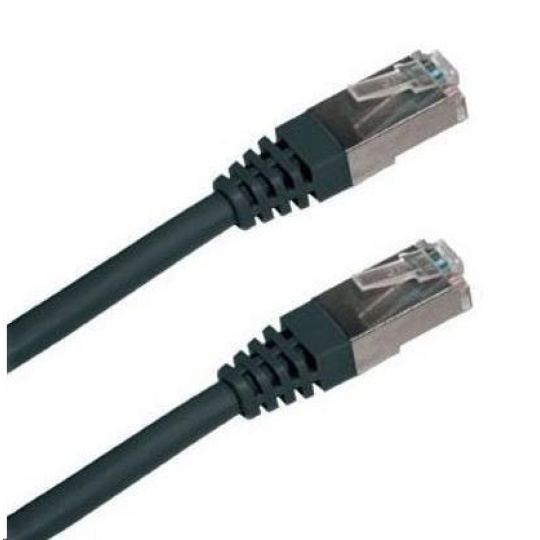 XtendLan patch kábel Cat5E, FTP - 5m, čierny