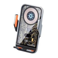 1stCOOL bezdrátová QI nabíječka 15W, do auta, MagSafe, USB-C, černá 1stCOOL bezdrátová QI nabíječka 15W, do auta, MagSafe, USB-C, černá