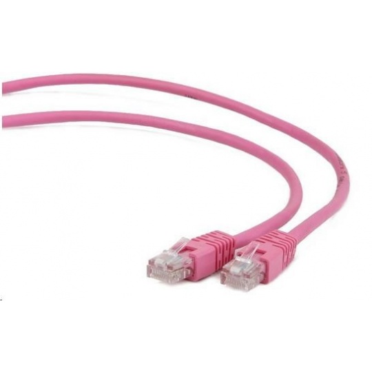 GEMBIRD Patch kábel CAT6 tienený FTP 5 m, ružový