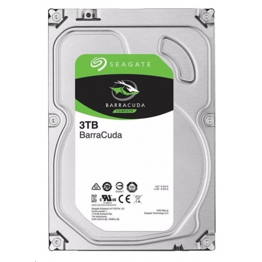 Pevný disk SEAGATE BARRACUDA 3TB SATA 5400 ot/min