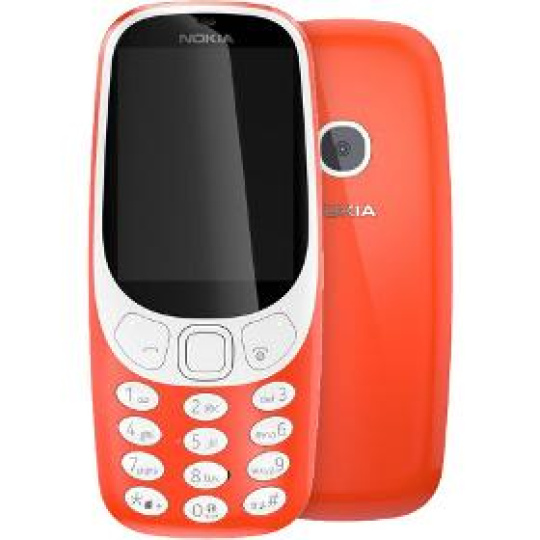 Mobilný telefón 3310 DS 2.4'' 16 MB tlačidlový Red NOKIA