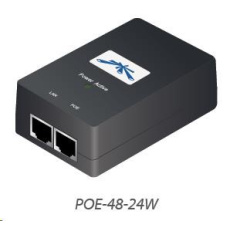 UBNT POE-48-24W [PoE adaptér 48V/0,5A (24W), vrátane. napájací kábel]