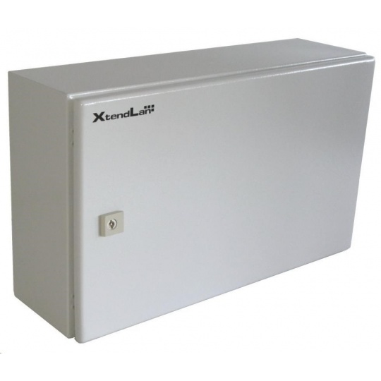 XtendLan 19" venkovní vodotěsný rozvaděč 6U 22U 600x360, krytí IP55, nosnost 65kg, šedý