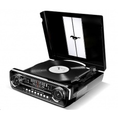 ION Mustang LP Black Polo-automatický gramofon vyniká neotřelým retro vzhledem inspirovaný Fordem Mustangem ION Mustang LP Black Polo-automatický gramofon vyniká neotřelým retro vzhledem inspirovaný Fordem Mustangem