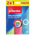 Handrička Ultra Fresh mikrohandrička 2+1ks VILEDA