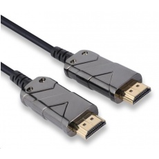 PREMIUMCORD Ultra vysokorýchlostné HDMI 2.1 optický kábel 8K@60Hz, pozlátený 50 m PREMIUMCORD Ultra vysokorýchlostné HDMI 2.1 optický kábel 8K@60Hz, pozlátený 50 m