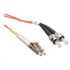 Duplexní patch kabel MM 62,5/125 OM1, LC-ST, LS0H, 10m