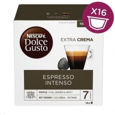 NESCAFÉ Dolce Gusto® Espresso Intenso kávové kapsle 16 ks NESCAFÉ Dolce Gusto® Espresso Intenso kávové kapsle 16 ks