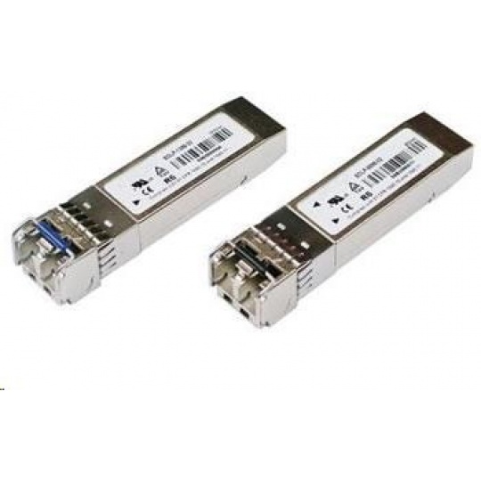 SFP+ transceiver 10GBASE-SR/SW multirate MM OM4-400m OM3-300m OM2-82m OM1-33m 850nm VCSEL LC duplex DMI HPkomp (J9150D)