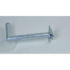 Držák antény na stožár s vinklem, žárový zinek, délka 35cm Držák antény na stožár s vinklem, žárový zinek, délka 35cm