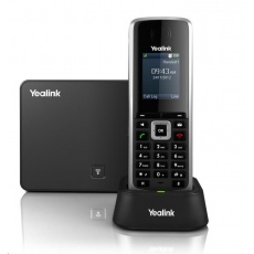 Yealink W52P IP DECT báze+ručka, 1,8" 128x160 barevný LCD, PoE, až 5 ruček Yealink W52P IP DECT báze+ručka, 1,8" 128x160 barevný LCD, PoE, až 5 ruček
