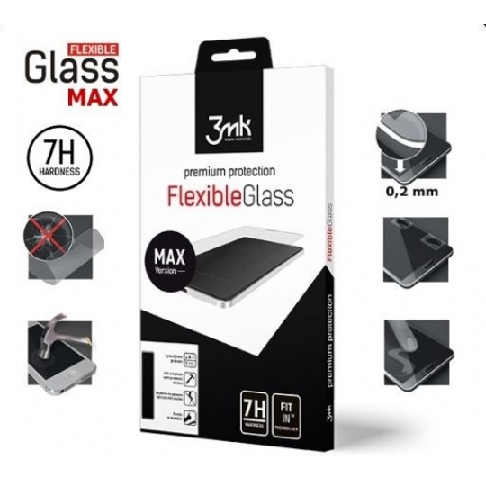 3mk hybridní sklo FlexibleGlass Max pro Samsung Galaxy A50 (SM-A505) černá