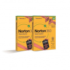 PROMO_NORTON 360 STANDARD 10GB + VPN, 1+1 používateľ pre 1 zariadenie na 1 rok BOX + Druhý box za 1Kč