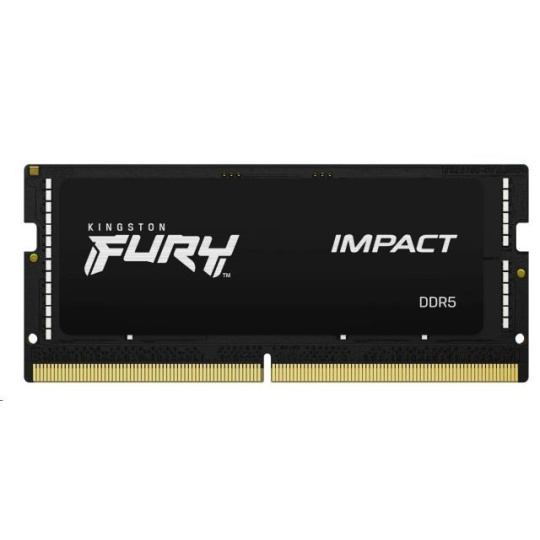 SODIMM DDR5 64GB 4800MHz CL38 (sada 2 ks) KINGSTON FURY Impact
