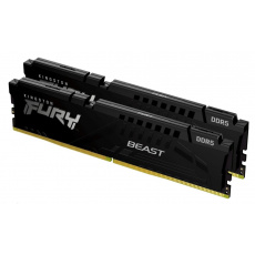 KINGSTON DIMM DDR5 32GB (Kit of 2) 5600MT/s CL40 FURY Beast Černá