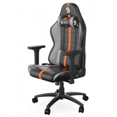 SPC Gear herní židle SR400 / imitace kůže / černo-oranžová SPC Gear herní židle SR400 / imitace kůže / černo-oranžová