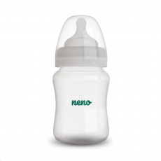 Neno Bottle Baby 240 kojenecká láhev, PP / silikon, 240 ml, antikolikový systém