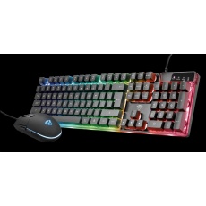 TRUST set klávesnica + myš GXT 838 Azor Gaming Combo CZ/SK