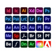Adobe Creative Cloud pre teams Všetky aplikácie, Multi Platform, English GOV RNW 1 používateľ, 12 mesiacov, úroveň 4, 100+ licencií