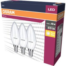 Žiarovka LED Cla. B 40 4.9W/2700K E14 3pack OSRAM