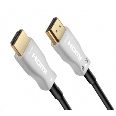 PREMIUMCORD HDMI optický kábel s vysokou rýchlosťou s Ether. 4K@60Hz, 50 m, M/M, pozlátené konektory