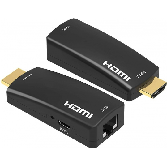 PREMIUMCORD HDMI FULL HD 1080p extender na 50 m cez jeden kábel Cat5e/6