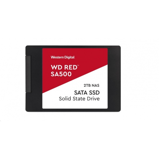 WD RED SSD 3D NAND WDS200T1R0A 2TB SATA/600, (R:560, W:530MB/s), 2.5"