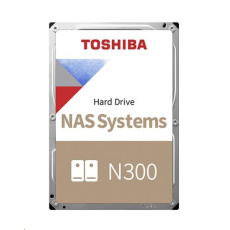 TOSHIBA HDD N300 NAS 14TB, SATA III, 7200 otáčok za minútu, 256MB cache, 3,5", DOPRAVA