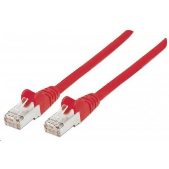 Intellinet Patch kábel, Cat6, SFTP, LSOH, 30m, červený