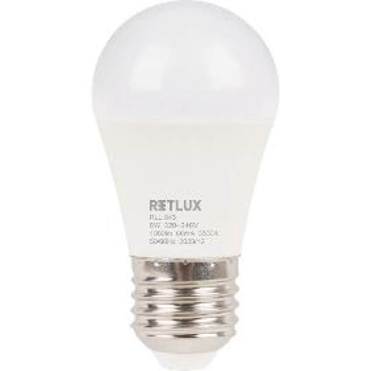 LED Mini Globe RLL 643 G45 E27 miniG 8W DL D RETLUX