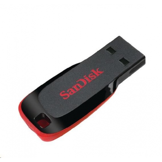 SanDisk Flash Disk 64GB Cruzer Blade, USB 2.0, čierna