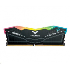 DIMM DDR5 32GB 6400MHz, CL40, (KIT 2x16GB), T-FORCE DELTA RGB, čierna DIMM DDR5 32GB 6400MHz, CL40, (KIT 2x16GB), T-FORCE DELTA RGB, čierna