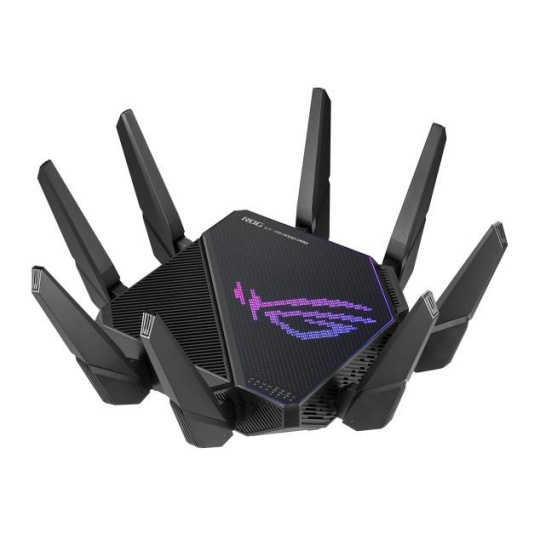 ASUS ROG Rapture GT-AX11000 Pro (AX11000) Extendable Gaming Router, 10G & 2.5G porty, Aimesh, 4G/5G Mobile Tethering