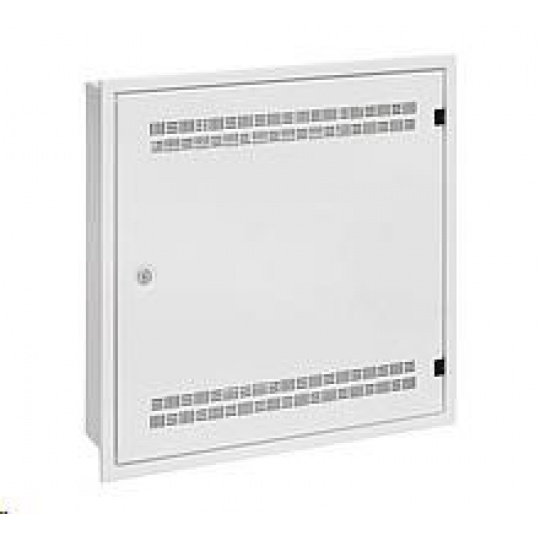 Solarix rozvaděč LC-18 do zdi s lištami 2U, 4U a 11U, 550x550 bílá RAL9003 s rámečkem k zazdění LC-18-55-15-W-W Solarix rozvaděč LC-18 do zdi s lištami 2U, 4U a 11U, 550x550 bílá RAL9003 s rámečkem k zazdění LC-18-55-15-W-W