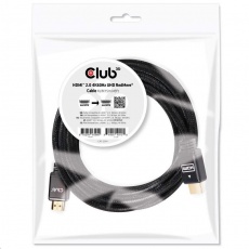 Kábel HDMI Club3D 2.0 aktívny, vysokorýchlostný 4K UHD, Redmere (M/M), 15 m, 28 AWG