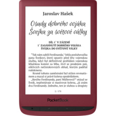Čítačka kníh E-book 628 Touch Lux 5 Red POCKETBOOK