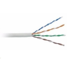 BAZAR- UTP kabel LYNX, Cat5E, drát, PVC, Dca, šedý, 305m - POŠKOZENÝ OBAL BAZAR- UTP kabel LYNX, Cat5E, drát, PVC, Dca, šedý, 305m - POŠKOZENÝ OBAL