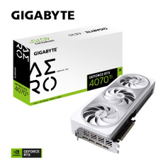 GIGABYTE VGA NVIDIA GeForce RTX 4070 Ti AERO OC 12G, RTX 4070 Ti, 12GB GDDR6X, 3xDP, 1xHDMI