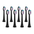 TrueLife SonicBrush Clean-series heads Sensitive black 8 pack