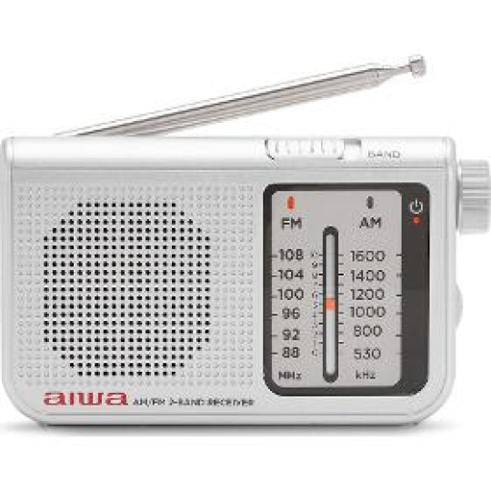 Osobné rádio RS-55/SL prenosný rádiopríj. FM/AM AIWA