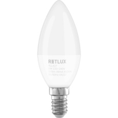 LED Candle RLL 427 C37 E14 candle 6W CW RETLUX LED Candle RLL 427 C37 E14 candle 6W CW RETLUX