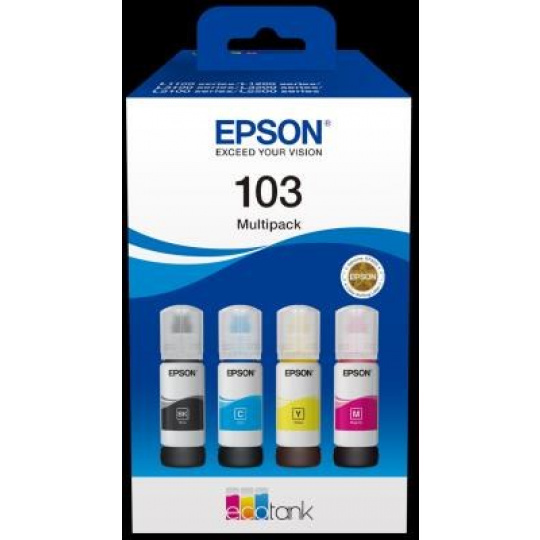 Atrament EPSON 103 EcoTank 4-farebné balenie Multipack