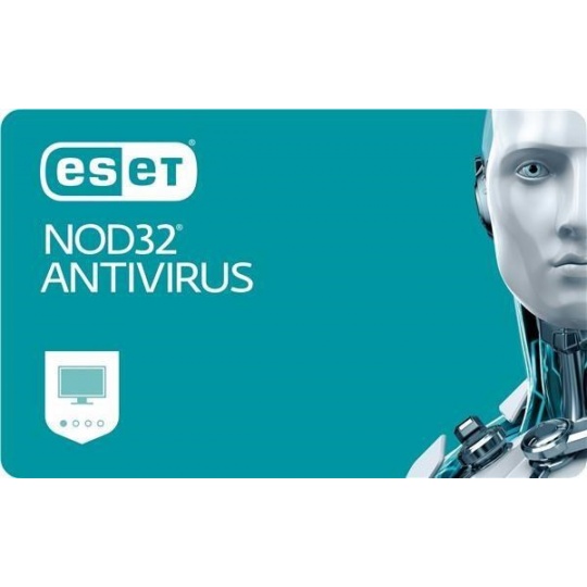 ESET NOD32 Antivirus pre 1 zariadenia, predĺženie i nová licencia na 1 rok