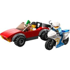 LEGO City Naháňačka auta s policaj. motorkou 60392